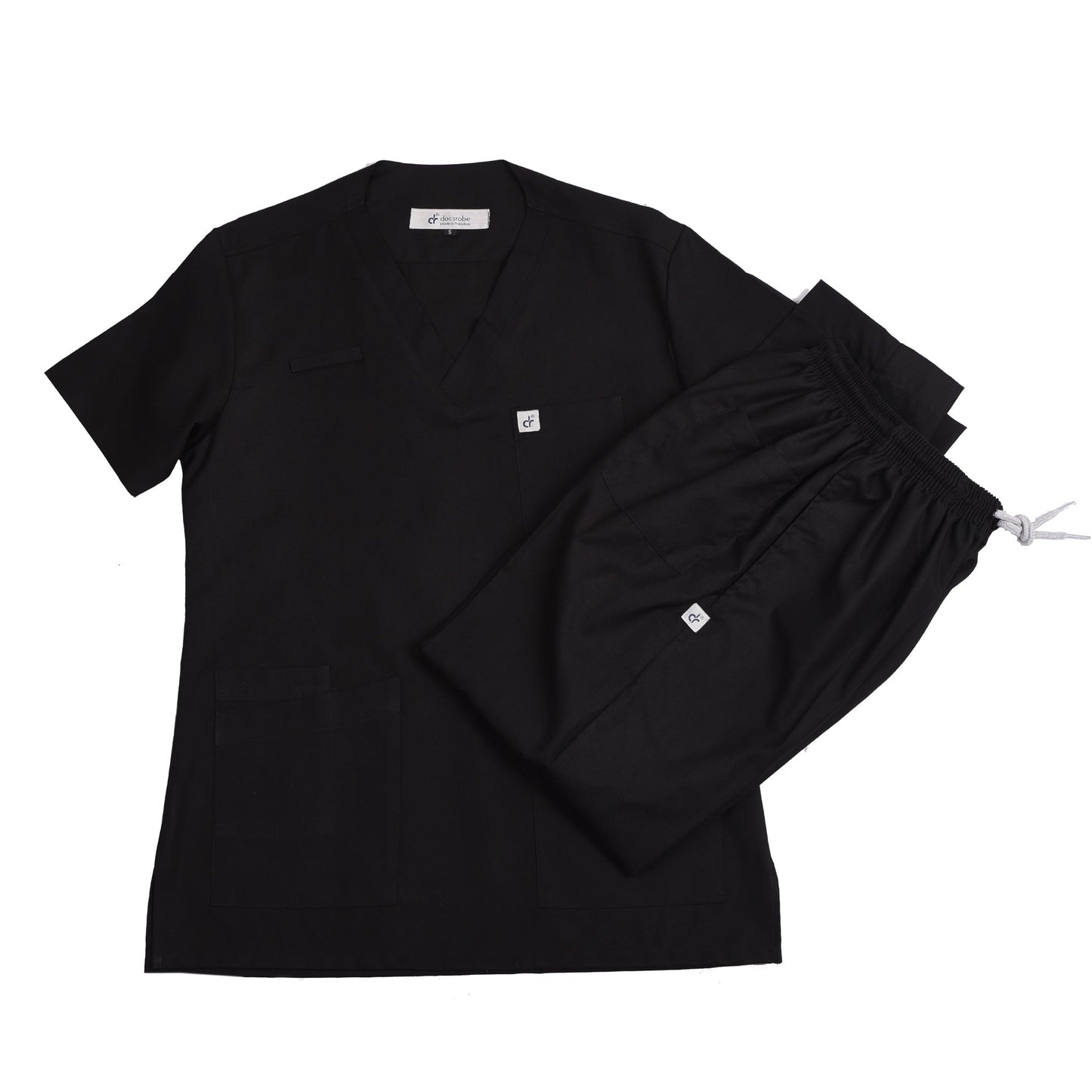 PRIME - Perfect Black Unisex Scrub - Premium Scrub from docsrobe - Just Rs.3800! Shop now at docsrobe