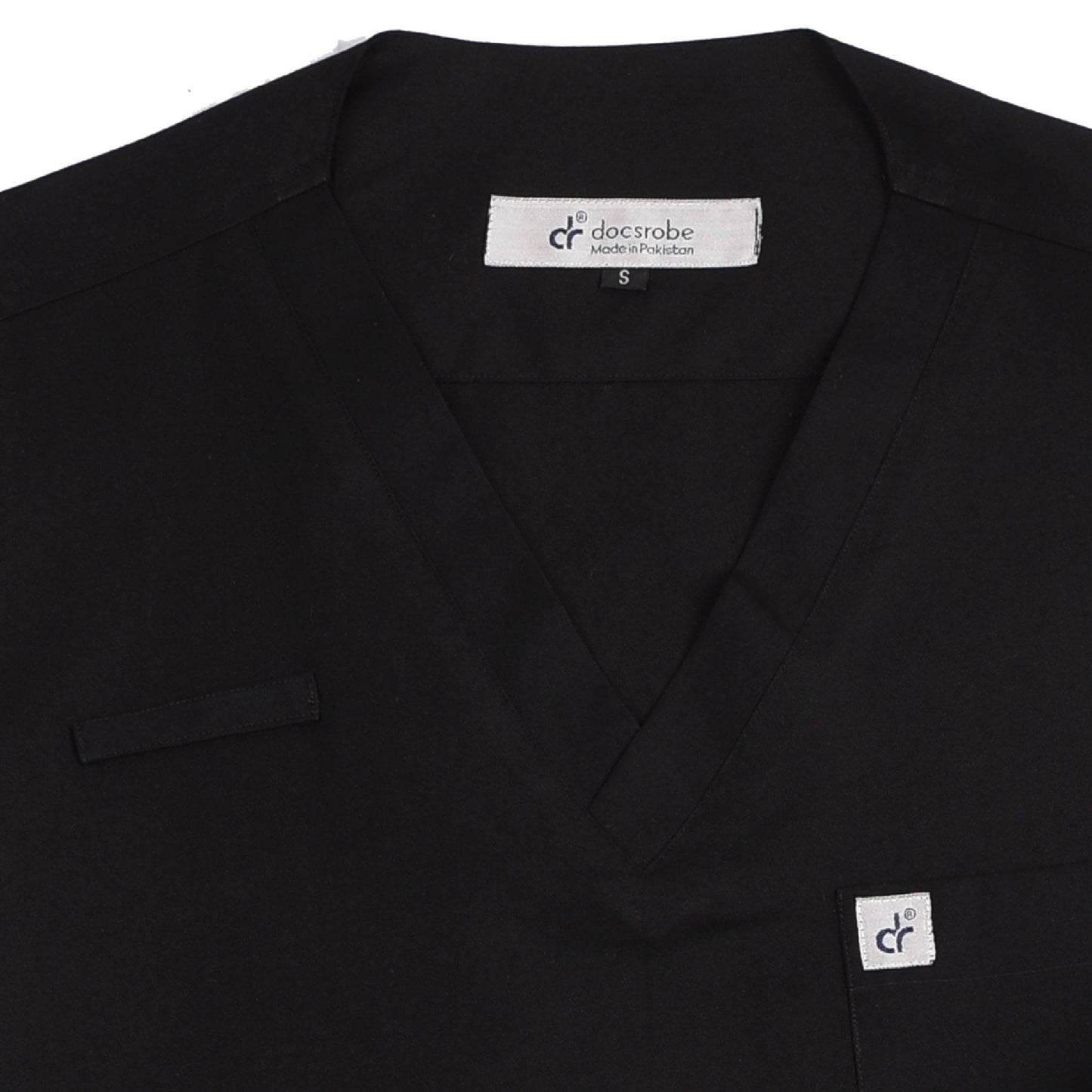 PRIME - Perfect Black Unisex Scrub - Premium Scrub from docsrobe - Just Rs.3800! Shop now at docsrobe