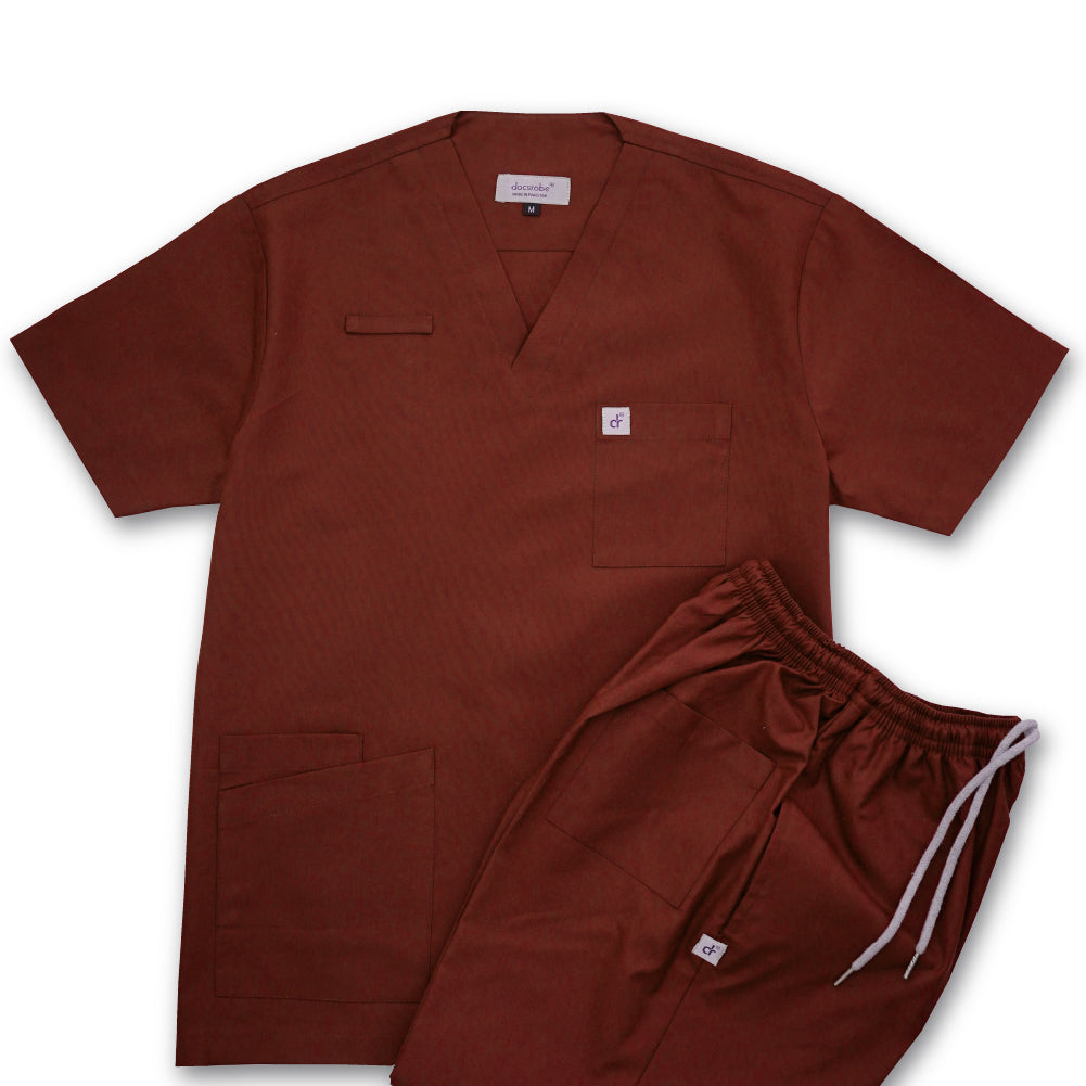PRIME - Maroon Unisex scrub