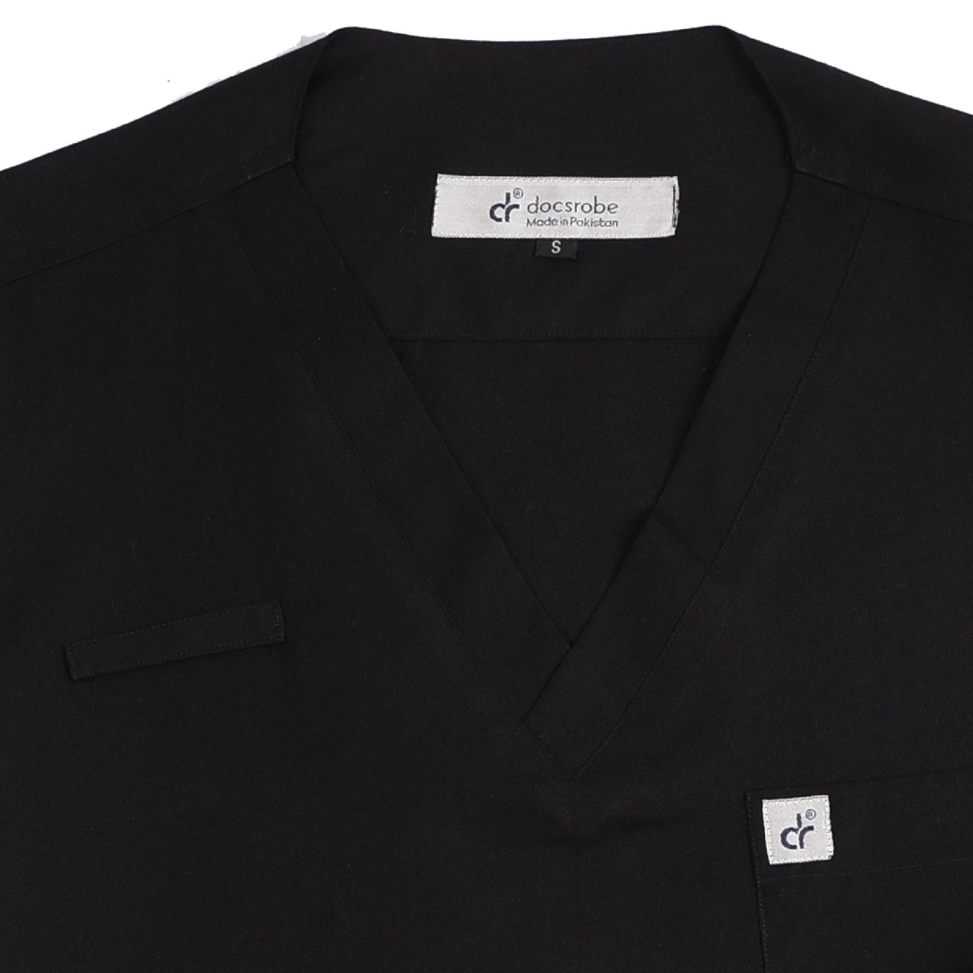 PRIME - Perfect Black Unisex Scrub - Premium Scrub from docsrobe - Just Rs.3800! Shop now at docsrobe