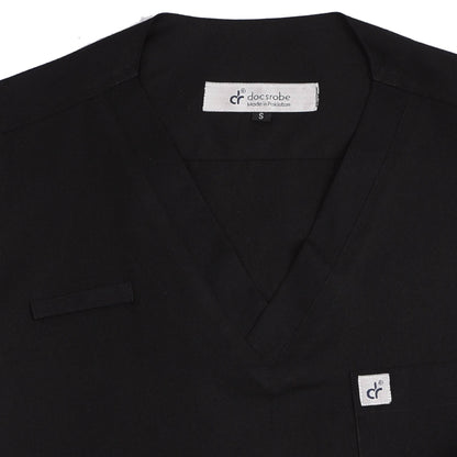 PRIME - Perfect Black Unisex Scrub - Premium Scrub from docsrobe - Just Rs.3800! Shop now at docsrobe