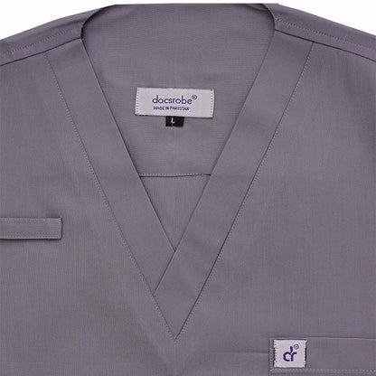 PRIME - Ash Grey Unisex Scrub
