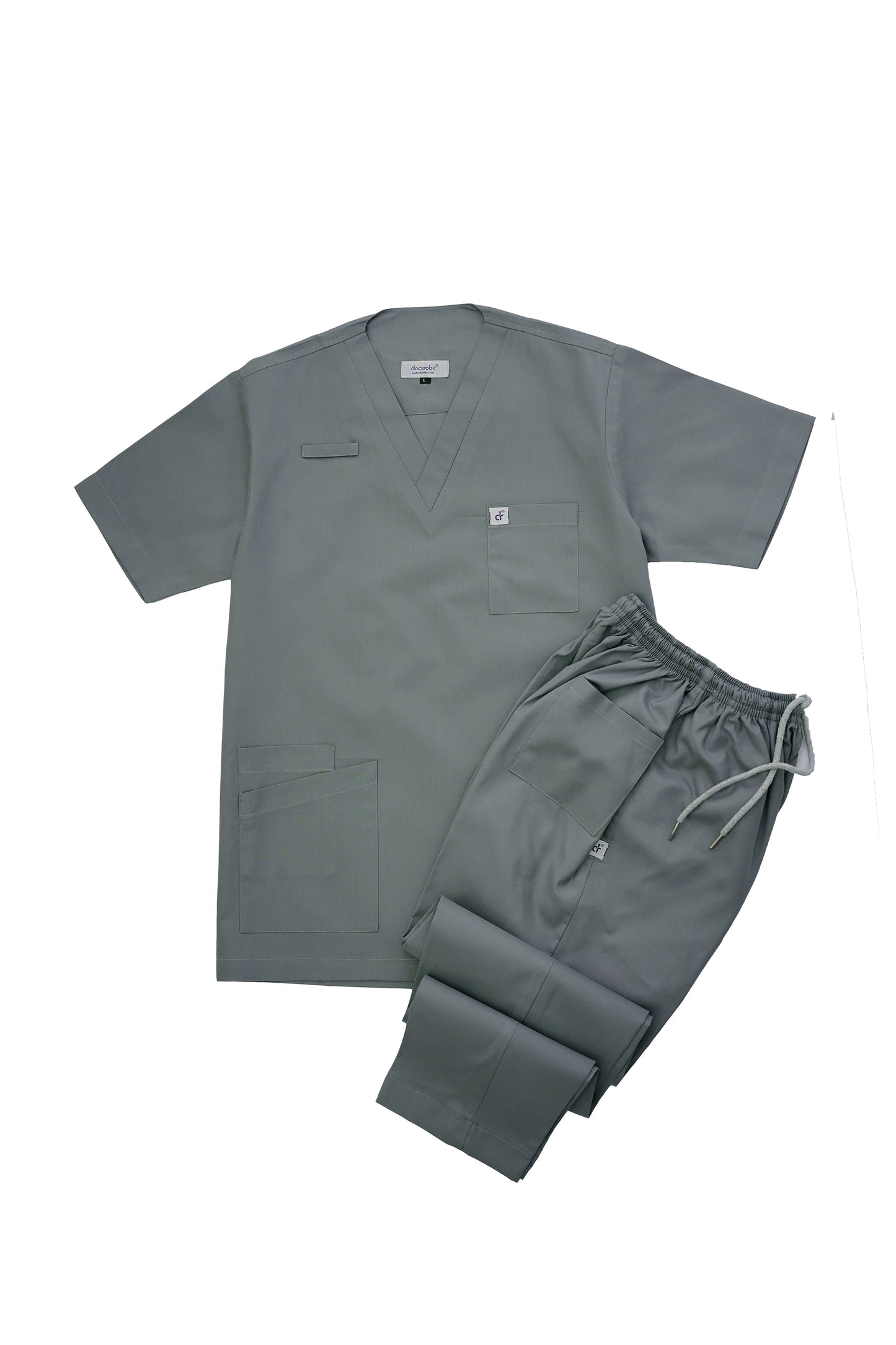 PRIME - Ash Grey Unisex Scrub