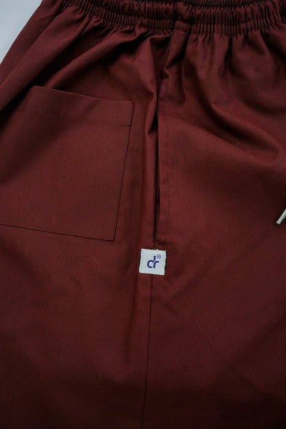 PRIME - Maroon Unisex scrub
