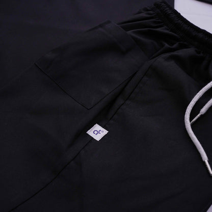 PRIME - Perfect Black Unisex Scrub