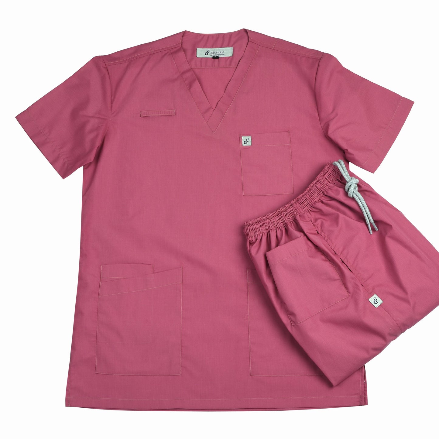 LITE - Mauve Pink Unisex Medical Scrub - Premium Scrub from docsrobe - Just Rs.3300! Shop now at docsrobe