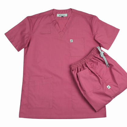 LITE - Mauve Pink Unisex Medical Scrub - Premium Scrub from docsrobe - Just Rs.3300! Shop now at docsrobe