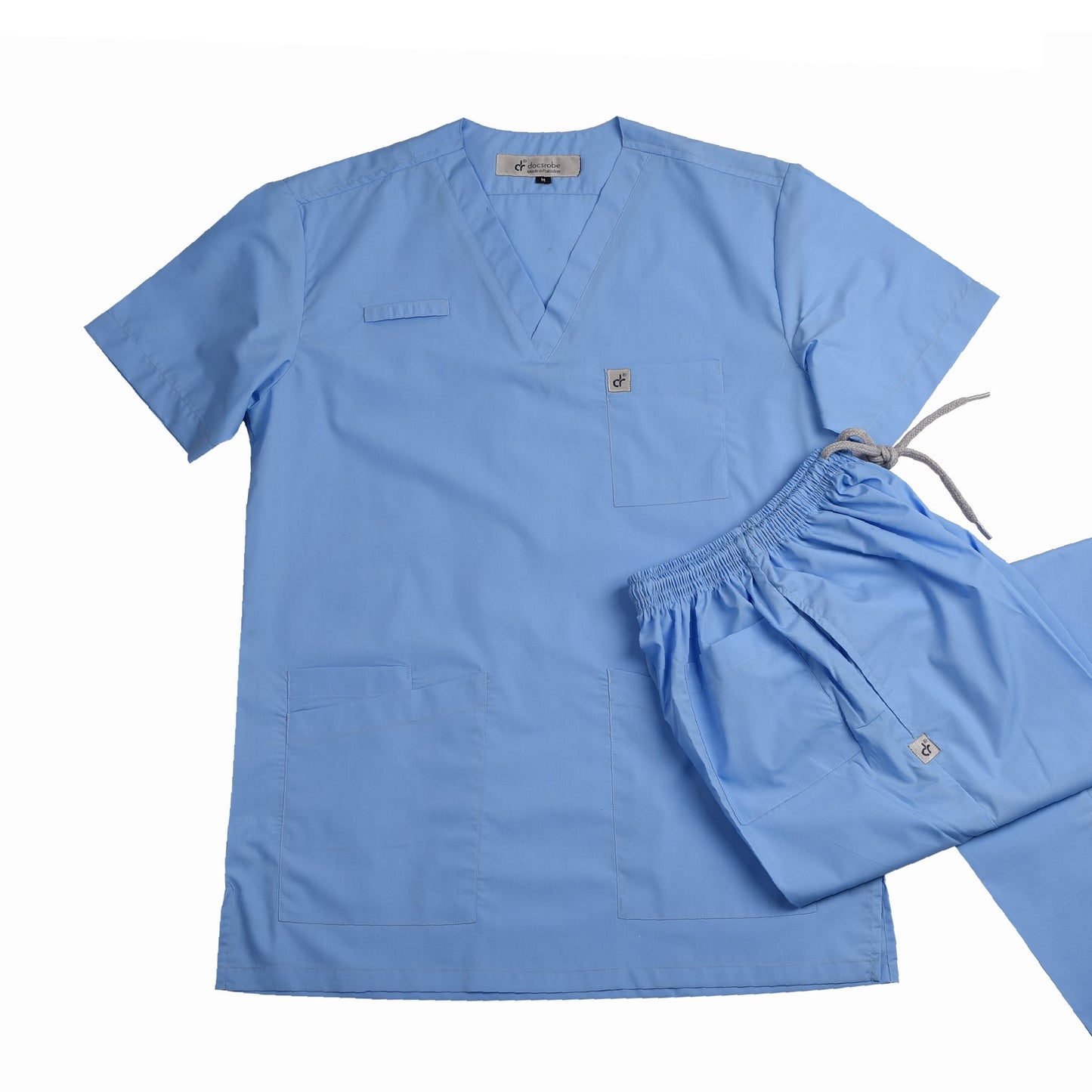 LITE- Sky Blue Unisex Medical Scrub - Premium Scrub from docsrobe - Just Rs.3300! Shop now at docsrobe