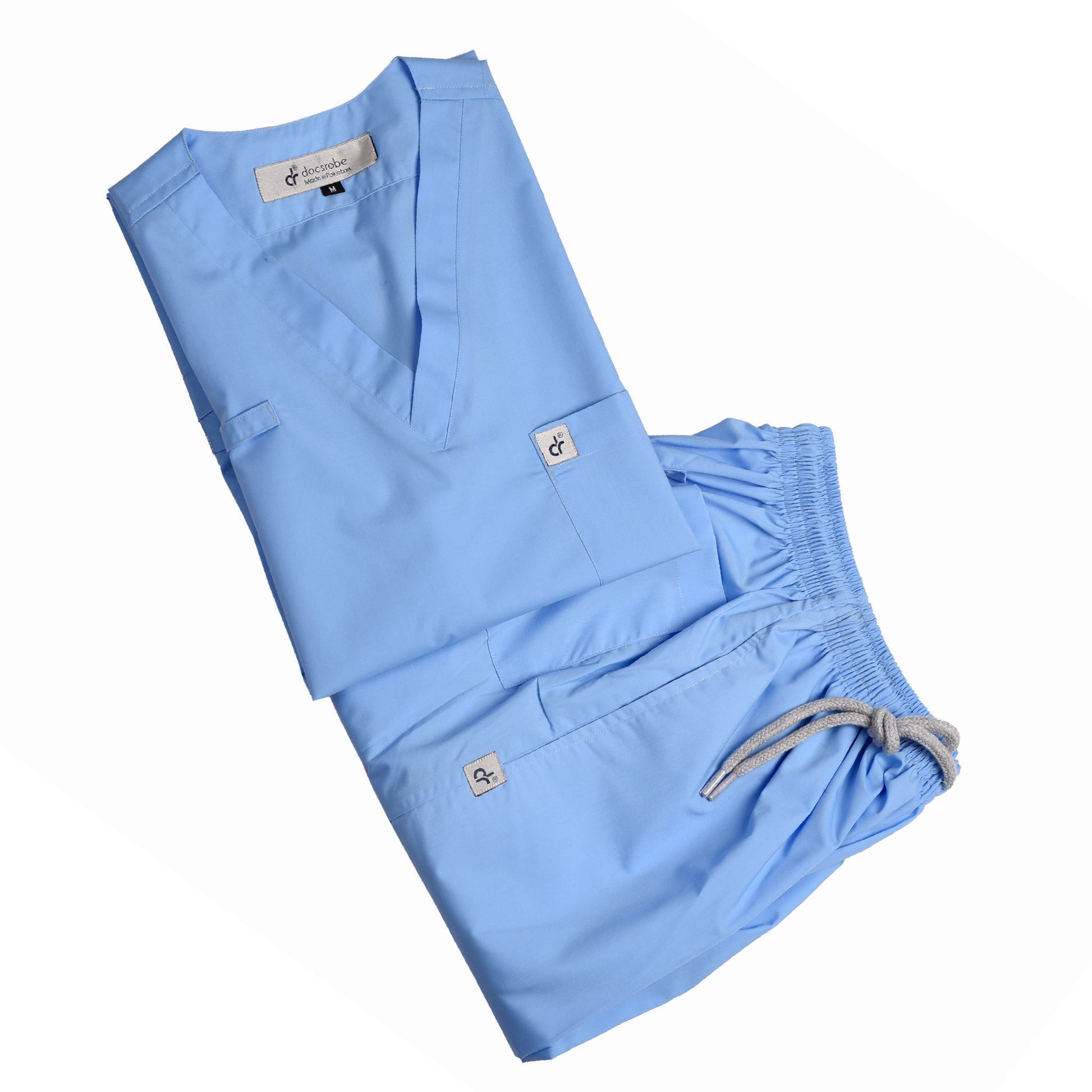 LITE- Sky Blue Unisex Medical Scrub - Premium Scrub from docsrobe - Just Rs.3300! Shop now at docsrobe