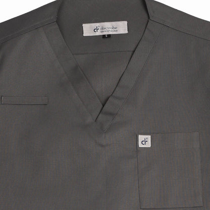 PRIME - Silver Grey Unisex Scrub - Premium Scrub from docsrobe - Just Rs.3230! Shop now at docsrobe